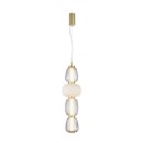 Italux PND-98374-32W-GD LED mennyezeti függőlámpa Eris | 32W LED | 4448lm | 3000K