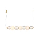 Italux PND-98374-42W-GD LED mennyezeti függőlámpa Eris | 42W LED | 7029lm | 3000K