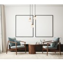 Italux PND-99709-3A-BRO-CL mennyezeti függőlámpa Konila G9