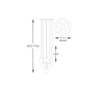Zuma Line 003064-028113 mennyezeti függőlámpa ARCTURUS G9