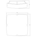 Globo 40403-1 mennyezetre szerelhető lámpa Paranja 1x60W | E27