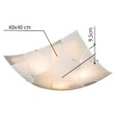 Globo 40403-3 mennyezetre szerelhető lámpa Paranja 3x60W | E27
