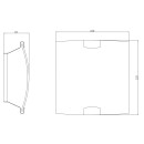 Globo 40403W2 fali lámpa Paranja 1x60W | E27