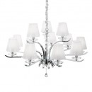 Ideal Lux 066448 mennyezeti függőlámpa Pegaso 5x40W|E14 - fehér