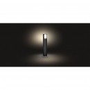 Philips Hue 16474/93/P0 kültéri oszloplámpa Turaco 1x9,5W|2700K|E27 - White