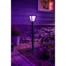 Philips Hue 17442/30/P7 LED kerti oszloplámpa Econi 1x15W | 1150lm | 2200-6500K | IP44 | RGB -White and Color Ambiance, szabályozható, állítható világítási hőmérséklet, fekete