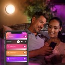 Philips Hue 17465/47/P7 LED kültéri fali lámpa Daylo 1x15W | RGB - White and Color Ambiance