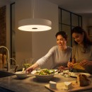 Philips Hue 40339/31/P6 LED függő csillár Fair 1x39W | 2200-6500K - Bluetooth, távirányítóval