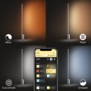 Philips Hue 40802/48/P9 LED asztali lámpa Signe 1x32W|2200-6500K - Bluetooth, White and Color Ambiance
