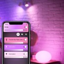 Philips Hue 40904/31/P9 LED asztali lámpa Flourish 1x9,5W|E27|2200-6500K - Bluetooth, White and Color Ambiance