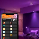 Philips Hue 50551/48/P7 süllyesztett spotlámpa Centura 1x5,7W|2000-6500K|RGB - Bluetooth, White and Color Ambiance