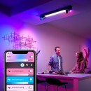 Philips Hue 50607/30/P7 LED mennyezeti csillár Centris 4x5,7W+40W | GU10 | 2000-6500K | RGB - Bluetooth, intelligens