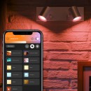 Philips Hue 50622/48/P7 mennyezeti spotlámpa Argenta 2x5,7W|2000-6500K|RGB - bluetooth, White and Color Ambiance