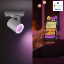 Philips Hue 50622/48/P7 mennyezeti spotlámpa Argenta 2x5,7W|2000-6500K|RGB - bluetooth, White and Color Ambiance