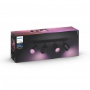 Philips Hue 50634/30/P7 mennyezeti spotlámpa Fugato 4x5,7W|GU10|2000-6500K|RGB - Bluetooth, White and Color Ambiance
