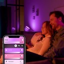 Philips Hue 8719514264489 LED lámpa Iris 4. generációs 1x8,1W | 2000-6500K - Bluetooth, White and Color Ambiance, fekete