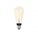 Philips Hue 8719514301504 LED szénszálas izzó  ST72 1x7W | E27 | 550lm | 2200-4500K - White Ambiance, szabályozható, Bluetooth