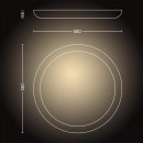 Philips Hue 8719514340992 LED fürdőszobai tükör világítással Adore 1x22W | 2400-2550lm | 2200-6500K | IP44 -White Ambiance - White Ambiance, Bluetooth, szabályozható, távirányító, fehér