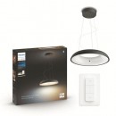 Philips Hue 8719514341074 LED mennyezeti függőlámpa Amaze 1x25W | 2750-2900lm | 2200-6500K - White Ambiance, Bluetooth, szabályozható, távirányító, fekete