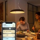Philips Hue 8719514341098 LED mennyezeti függőlámpa Amaze 1x25W | 2750-2900lm | 2200-6500K - White Ambiance, Bluetooth, távirányító, fehér