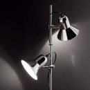 Ideal Lux 061115 állólámpa Polly 2x60W|E27 - ezüstszínű