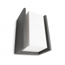 Philips 16351/93/PN kültéri fali lámpa Bridge 1x42W | E27 | IP44 - antracit