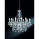 Trio R1170-00 mennyezeti függőlámpa Lüster 10x40W | E14 - króm