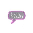 Trio R23711100 fali lámpa HELLO | 5W integrált LED forrás | kapcsolóval