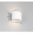 Trio TR24161631 LED fali lámpa GENIE | 1W integrált LED forrás