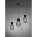 Trio R30223032 mennyezeti függőlámpa Dave 3x40W|E27