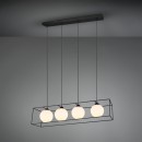 Trio R30404032 mennyezeti függőlámpa Gabbia 4x40W|E14