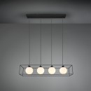 Trio R30404032 mennyezeti függőlámpa Gabbia 4x40W|E14