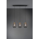 Trio R30563032 mennyezeti függőlámpa Calimero 3x40W | E27 - matt fekete