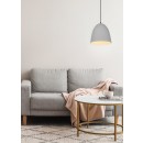 Trio R30661011 mennyezeti függőlámpa Tilda 1x40W | E27 - állítható magasság, szürke