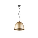 Trio R30661908 mennyezeti függőlámpa Tilda 1x40W | E27 - állítható magasság, sárgaréz