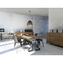 Trio R30661980 mennyezeti függőlámpa Tilda 1x40W | E27 - állítható magasság, fekete, arany