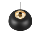 Trio R30811932 függőlámpa Punch 1x40W | E27 - állítható magasság, fekete