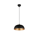 Trio R30811932 függőlámpa Punch 1x40W | E27 - állítható magasság, fekete