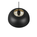 Trio R30811932 függőlámpa Punch 1x40W | E27 - állítható magasság, fekete