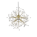 Trio R31311003 függőlámpa Gloria 1x40W | E27 - állítható magasság, sárgaréz