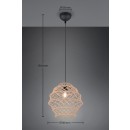 Trio TR31681936 mennyezeti függőlámpa HIVE E27