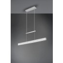 Trio R32043105 LED mennyezeti függőlámpa Paros 1x21W + 5,5W | SMD | 3000lm + 1500lm | 3000K - felső és alsó világítás, 3 fázisú fényerő-szabályozás, állítható magasságú, alumínium