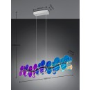 Trio R33681153 LED mennyezeti függőlámpa PULSE | 178W integrált LED forrás | 2000lm | 4000K | Trio - SwitchDimmer | a kábelen