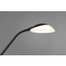 Trio R40073532 LED állólámpa 1x27W + 1x4,5W Orson | 3150lm | 3000K | IP20 - szabályozható memória funkció, különálló kapcsoló, fekete alabástrommal