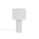 Trio TR51811931 asztali lámpa BLAIR | 10W E27 | kapcsolóval | fehér