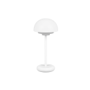 Trio R52306131 LED kültéri asztali lámpa Elliot 1x2W | 180lm | 3000K | IP44 - érintőkapcsoló, akkumulátor, fehér