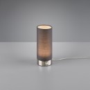 Trio R52460111 LED asztali lámpa Emir 1x5,5W | 370lm | 3000K - 3 fázisú kapcsoló, matt nikkel, szürke