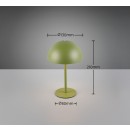 Trio TR54891115 LED asztali lámpa MUNOZ | 1,3W integrált LED forrás