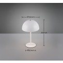 Trio TR54891131 LED asztali lámpa MUNOZ | 1,3W integrált LED forrás