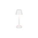Trio TR54991131 LED asztali lámpa VIDAL  | 1W integrált LED forrás | 1x150lm | 3000K | kapcsolóval | fényerőszabályzó | Přenosné | fehér